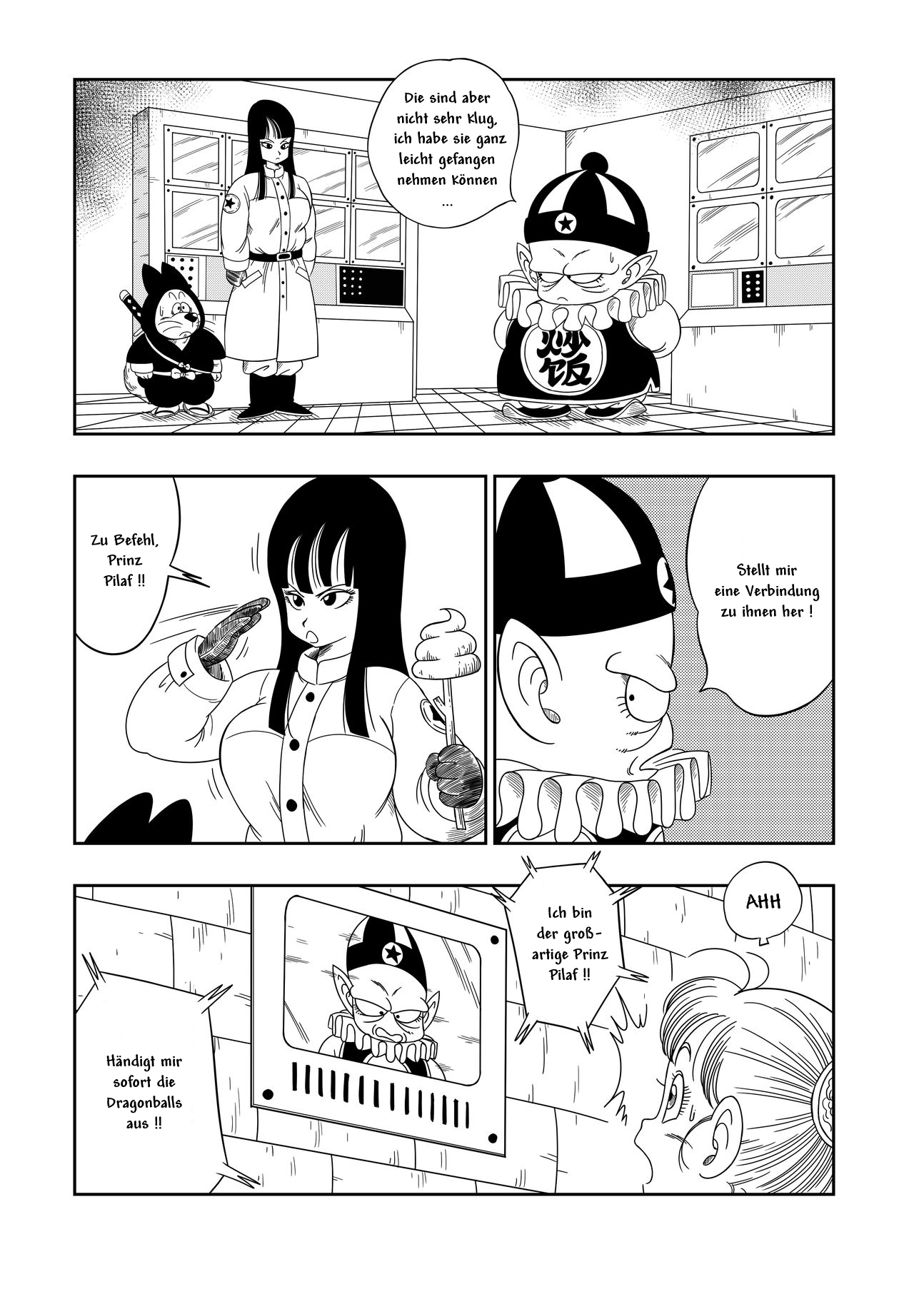 Dagon Ball - Pilaf Jou no Kiken na Wana! page 3 full