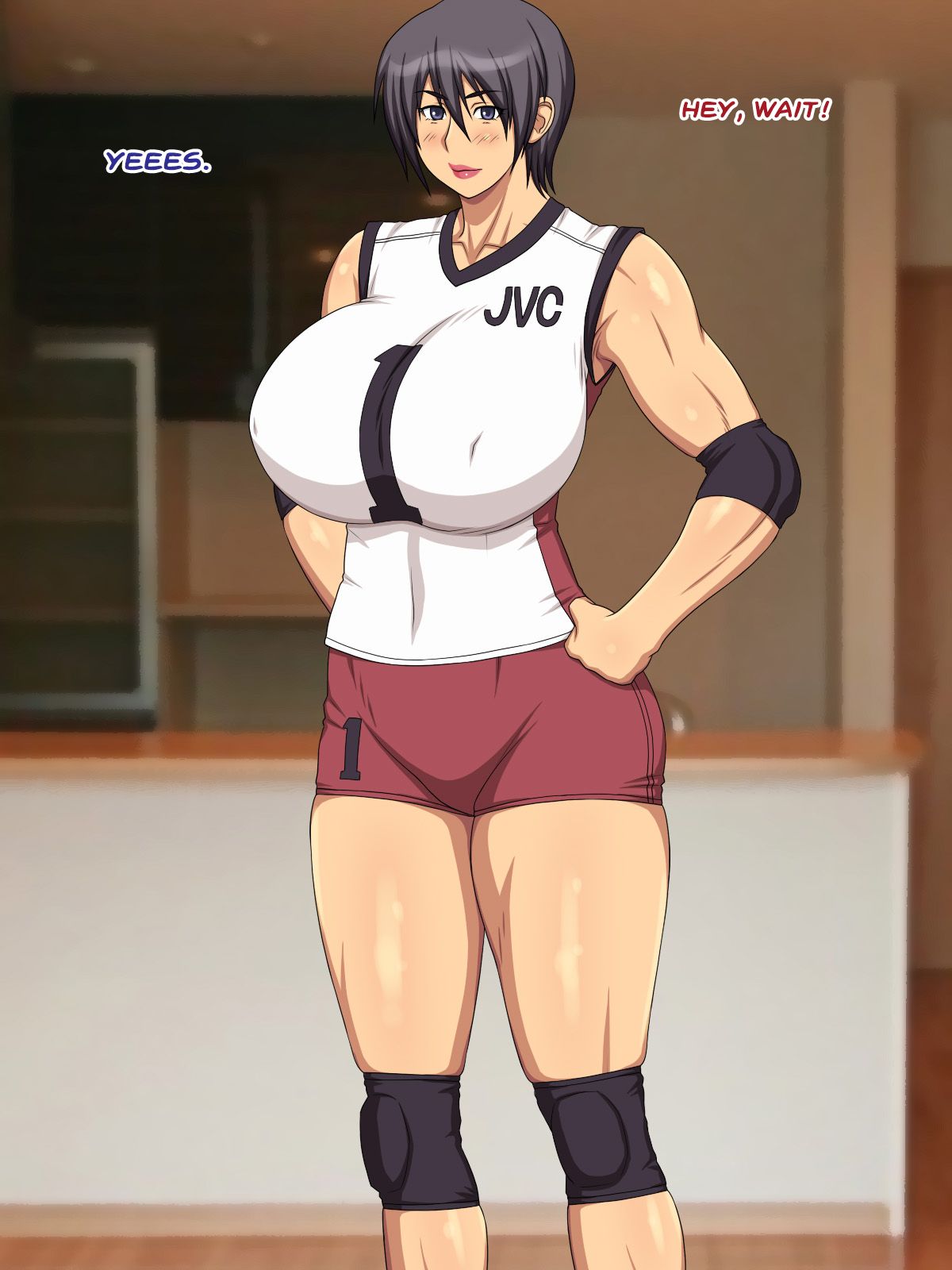 Mama wa Mama-san Volleyballer page 8 full