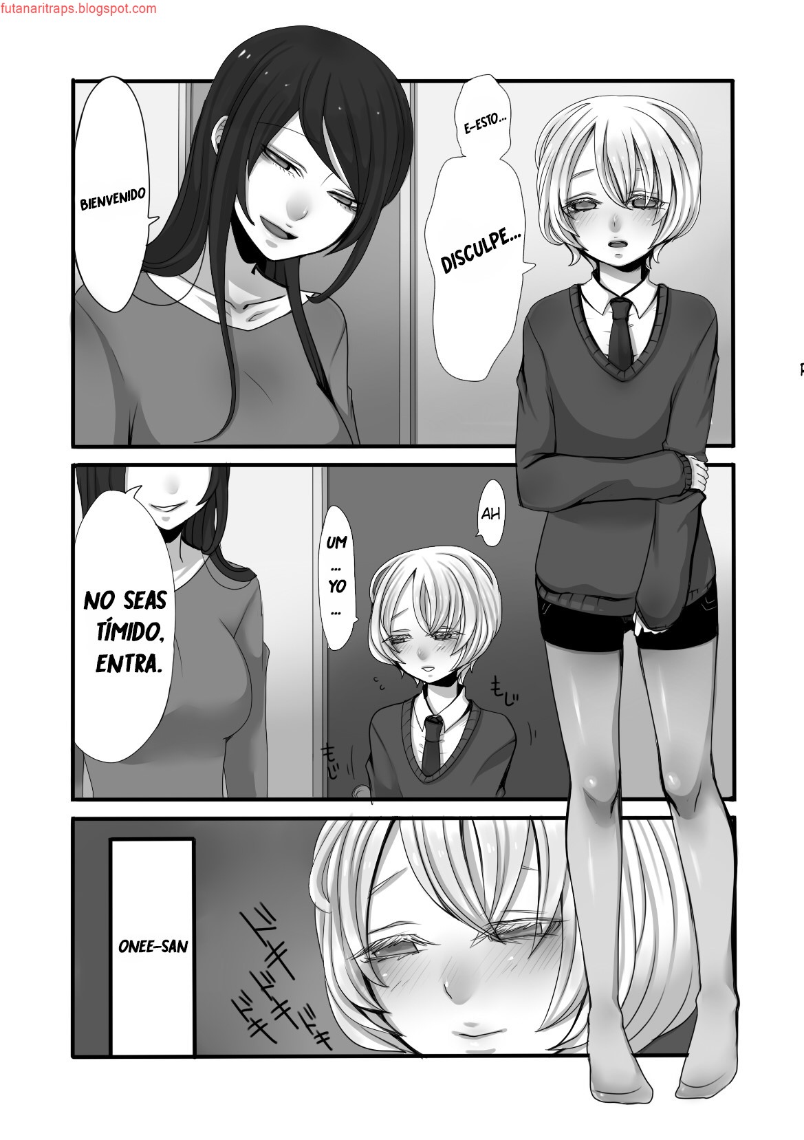 Futanari Onee-san to Shota page 3 full