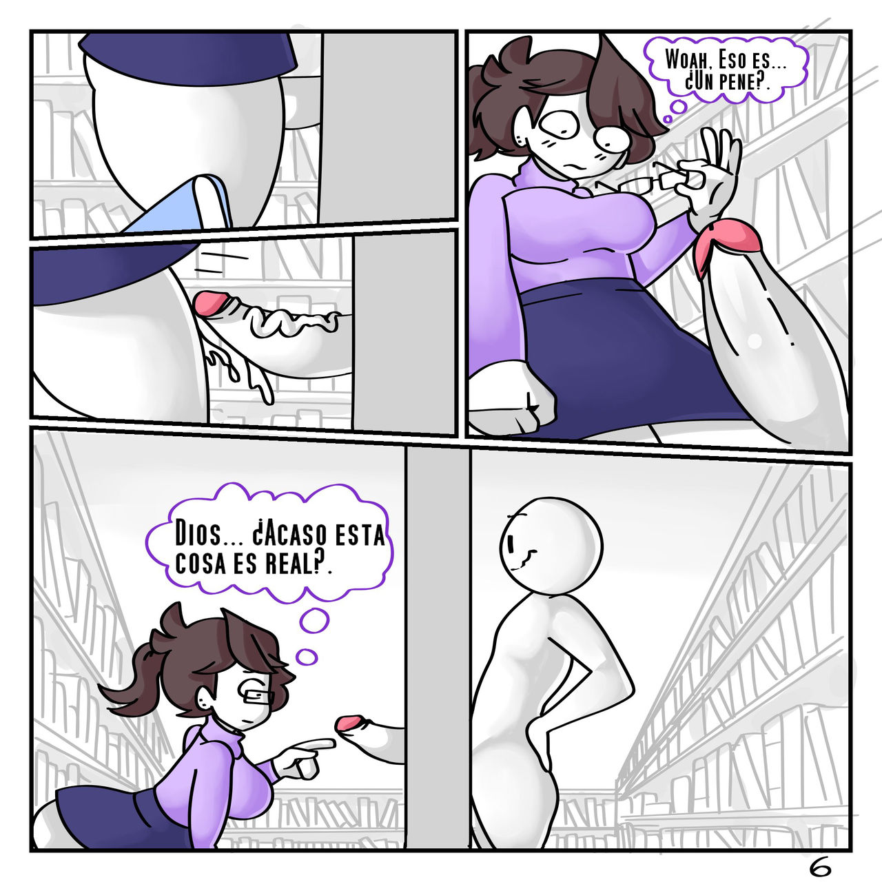 Más allá de los estantes   - Jaiden. page 7 full