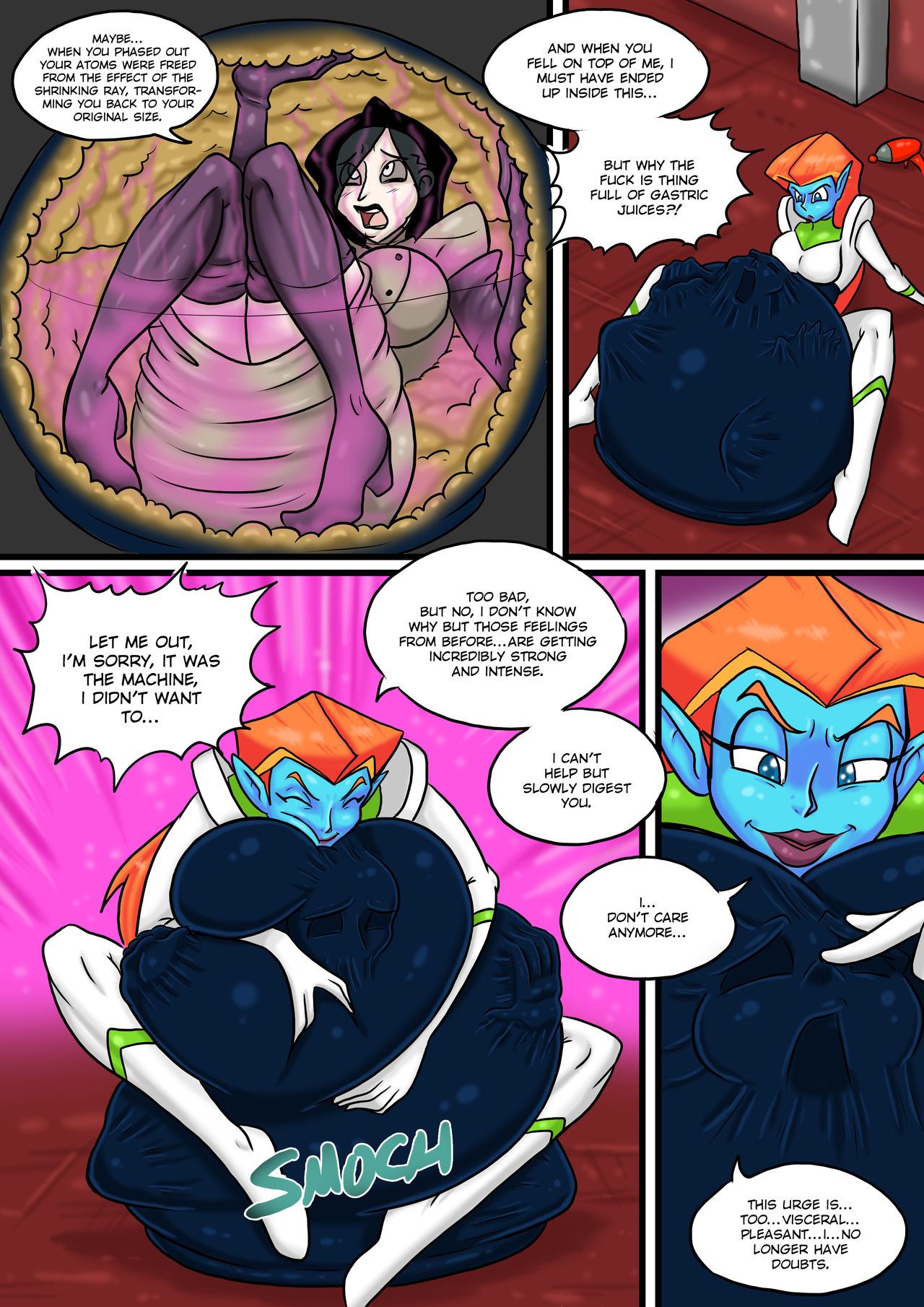 Vore in deep space - Page 11 - HentaiEnvy