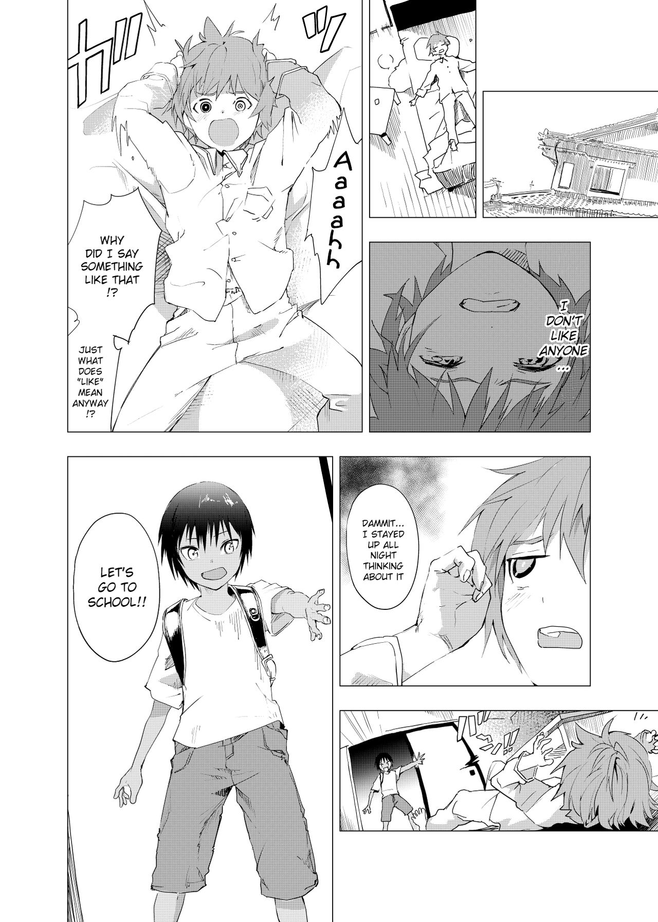 Inaka no Uke Shounen to Tokai no Seme Shounen no Ero Manga page 2 full