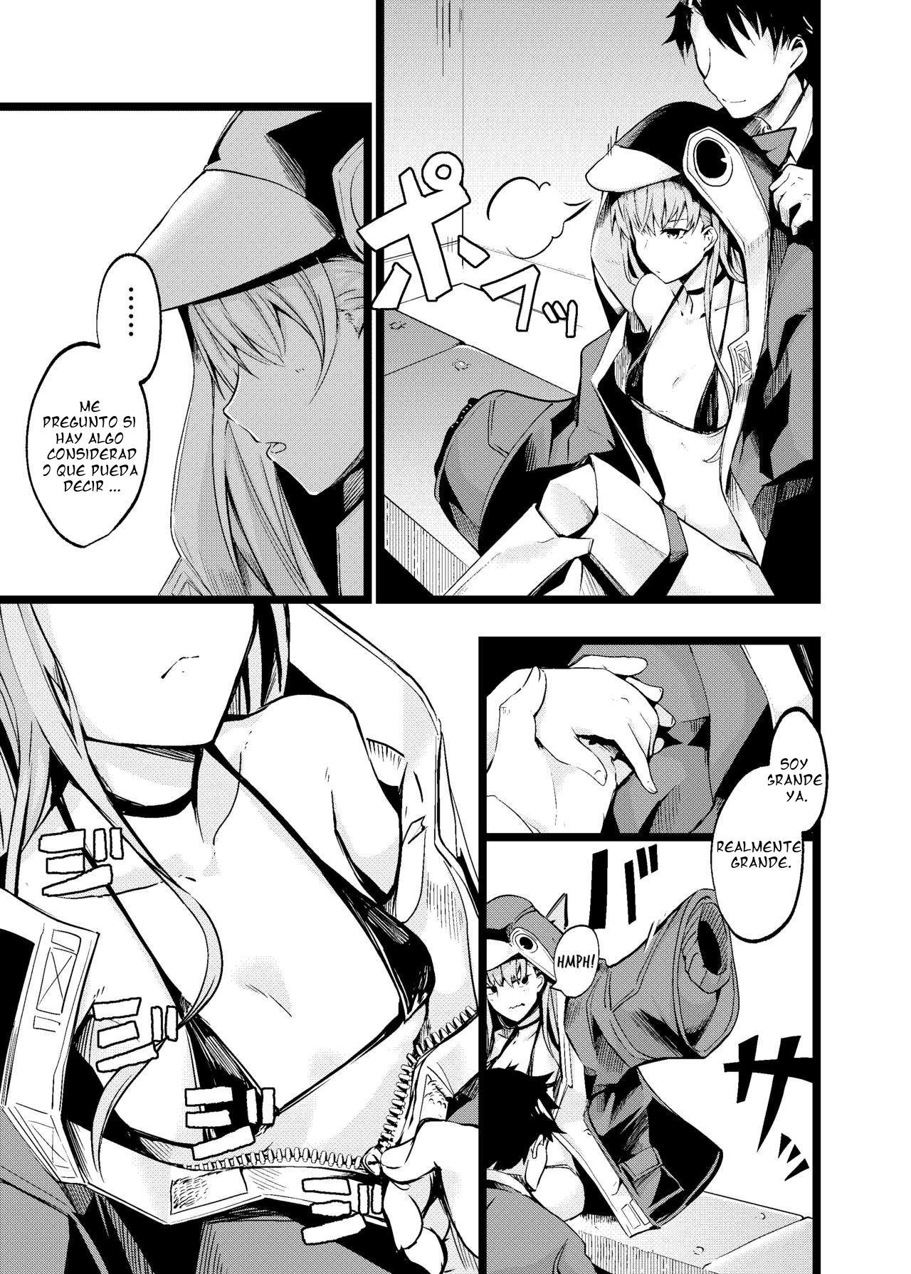 Mizugi na Meltryllis-san to | Doing it with Meltryllis in her Swimsuit page 3 full