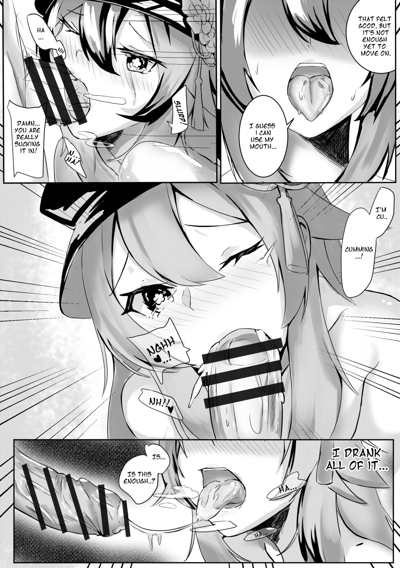 Hu Tao Doujin: Exorcise Time page 5 full