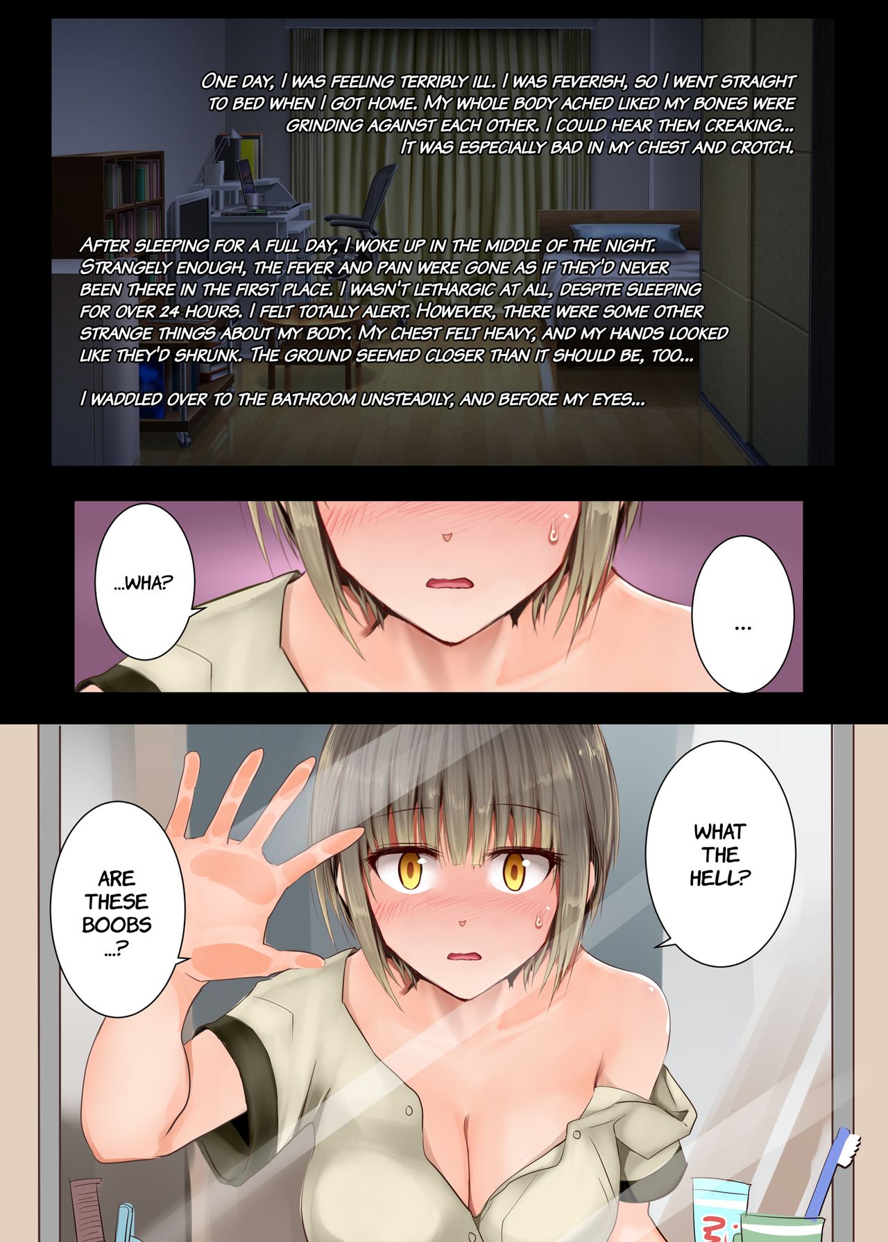 TS Hensei Shoukougun | TS ~Transformation Syndrome~ page 2 full