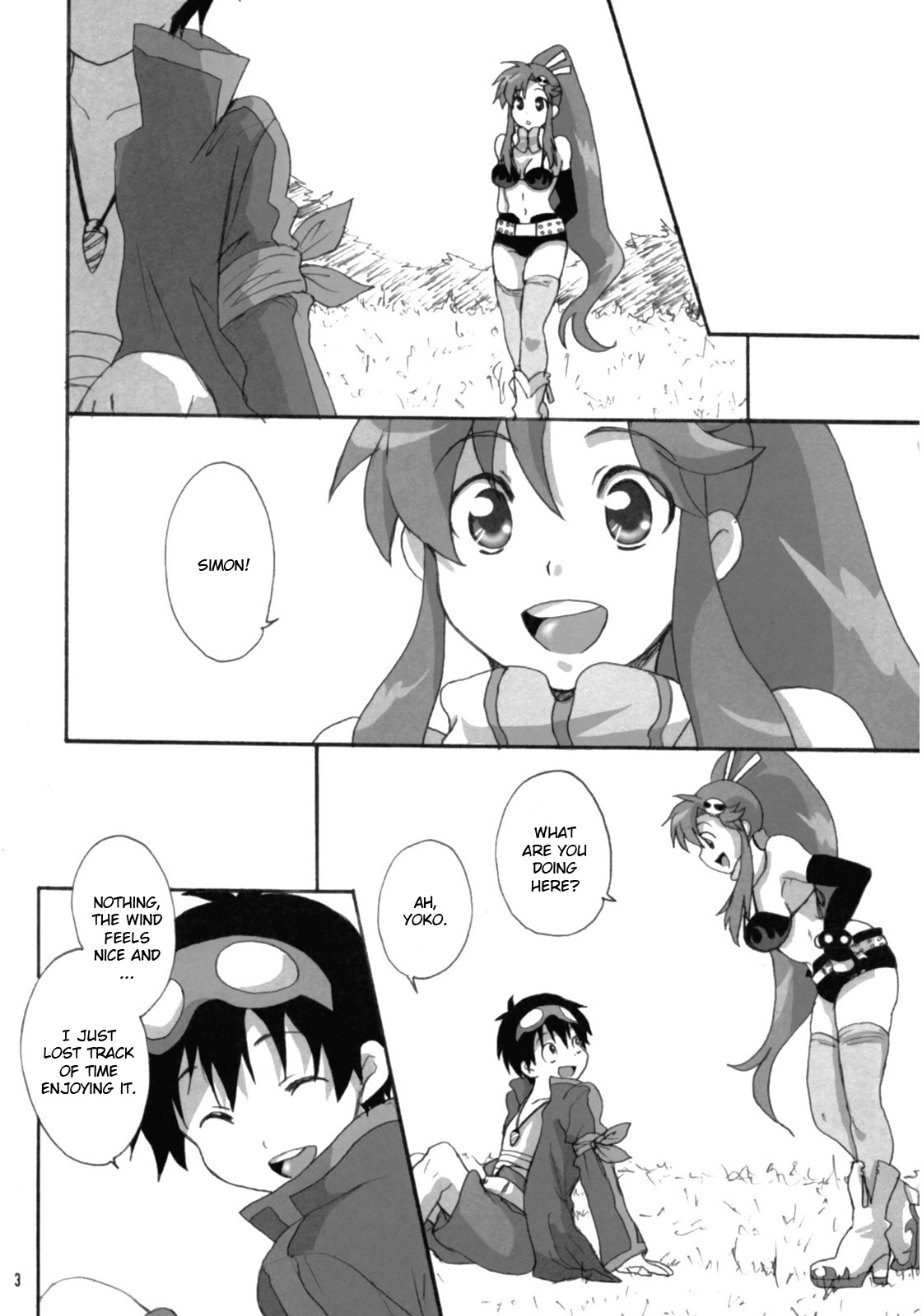 Yokoshimo na Kimochi | Yoko and Simon's feelings page 2 full
