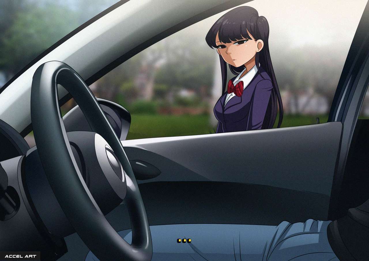 Komi-san Waifu Taxi - Page 1 - HentaiEnvy