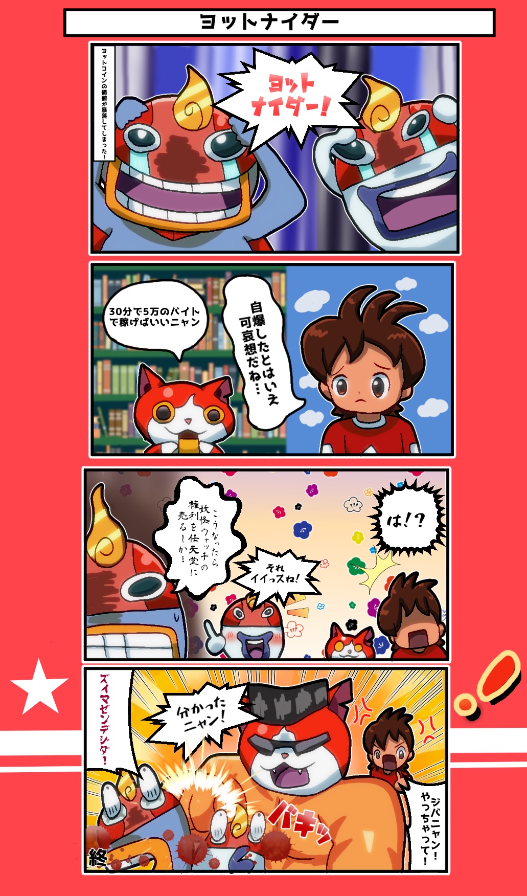 Artist  Youkai Watch!? We are staring at the same shit! page 3 full
