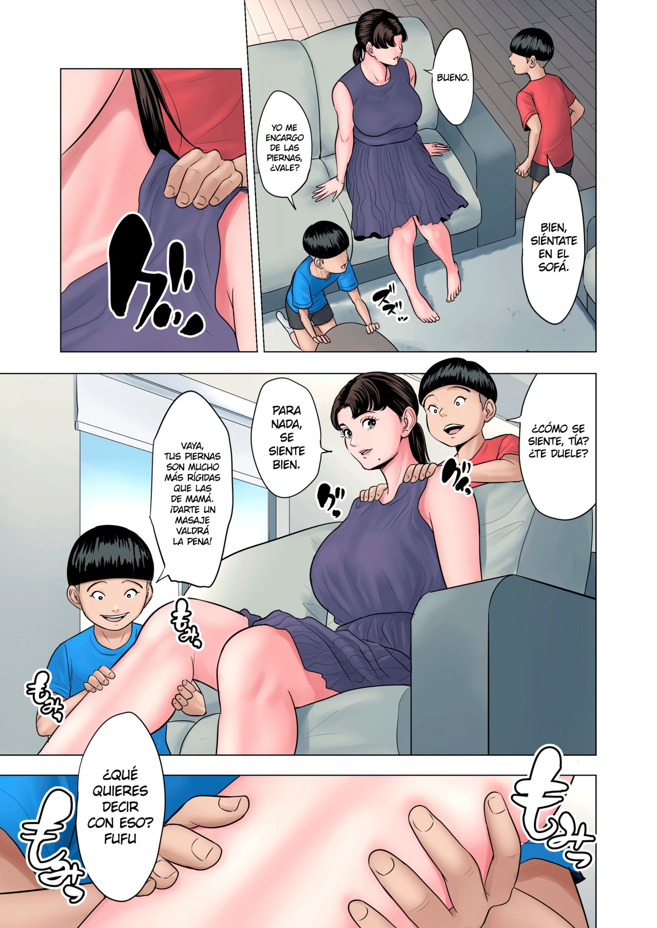 Futago no Oi no Oba Koukou | Los Muy Cariñosos Sobrinos Gemelos de la Tía page 7 full