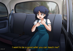 Akane Ranma 1/2 Waifu taxi