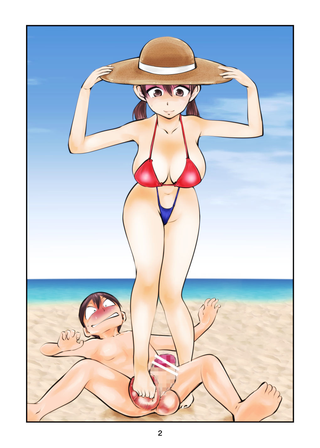 Denma Kyoudai & Juumai in Beach page 2 full