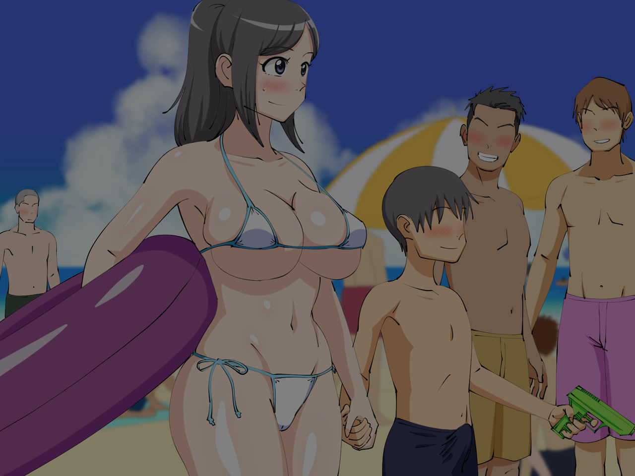 Mama to etchina kaisuiyoku | A Hot Dip with Mom page 6 full