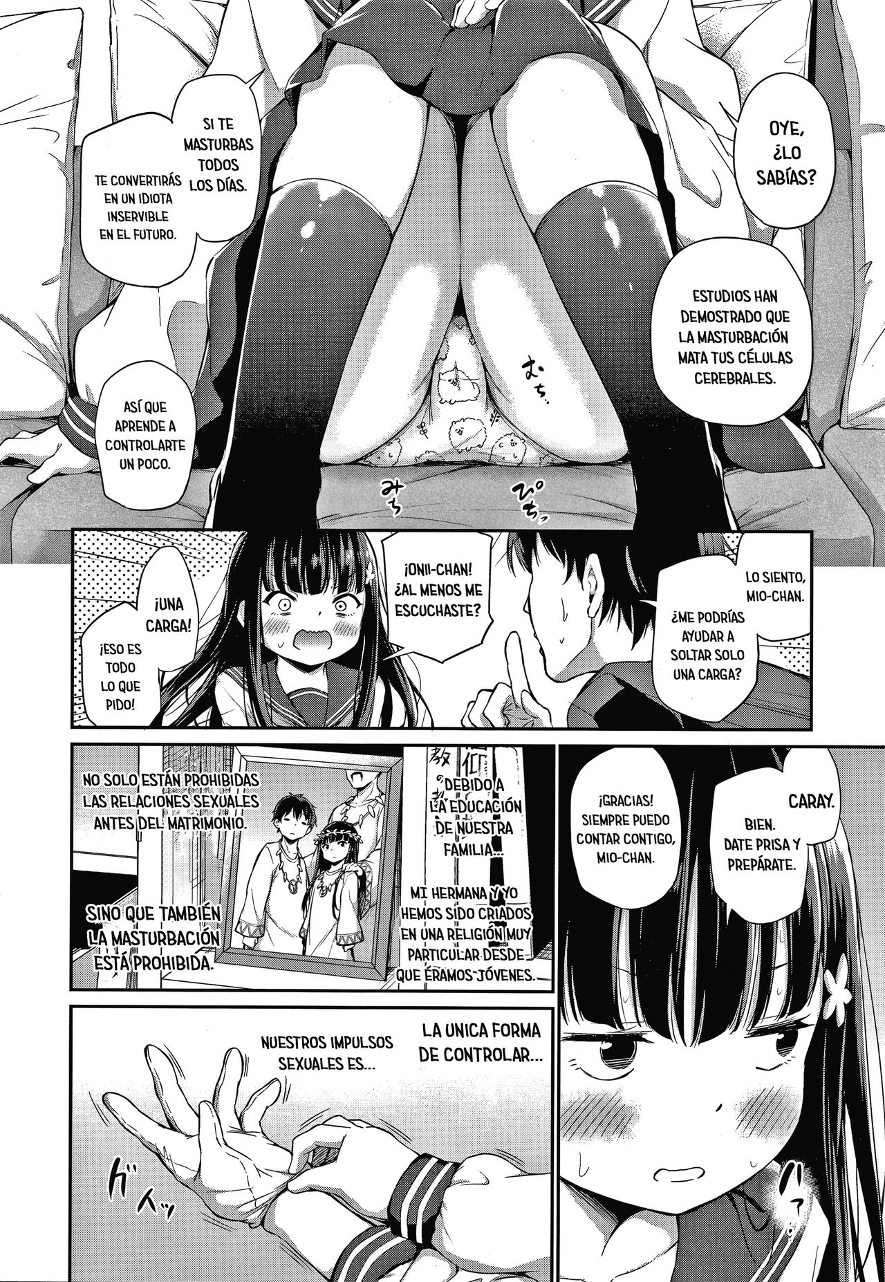 Shuukyoujou no Riyuu de Onanie Dekinai Kyoudai | Siblings Who Can't Masturbate For Religious Reasons page 3 full