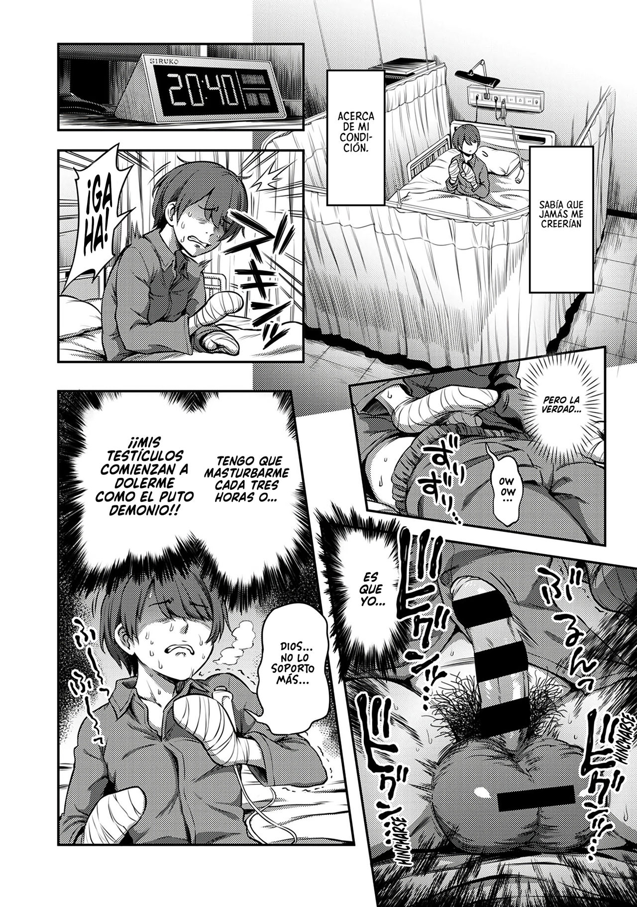 Sala de Extracción de Semen~ La vida en un Hospital donde una Enfermera con una personalidad Cruel maneja tus Orgasmos~ page 5 full