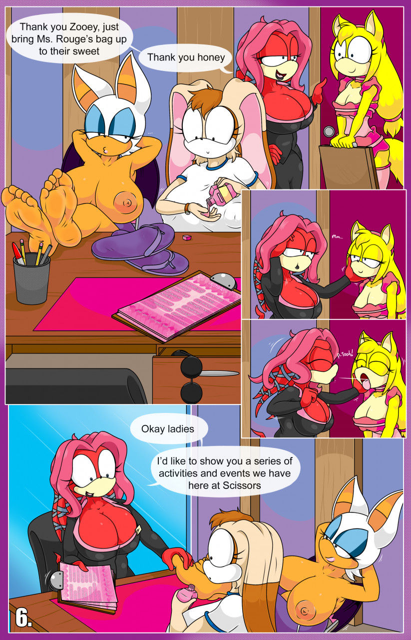 Rouge and Vanilla in: Scissors Resort page 7 full