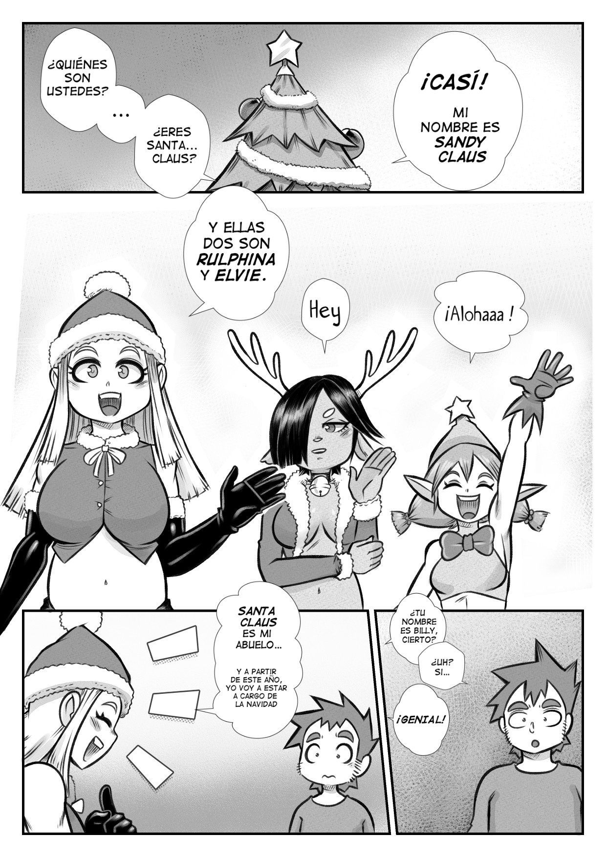 The Christmas Three page 8 full
