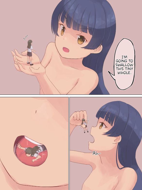 A Girl Showed Me How To Swallow and Digest A Tiny Whole page 1 full
