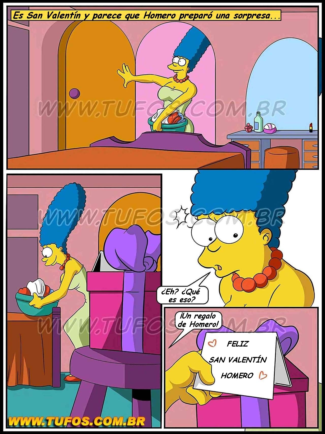 Simpsons xxx - Día de San Valentín - Page 2 - HentaiEnvy