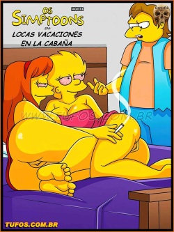 Simpsons xxx - Locas vacaciones en la cabaña
