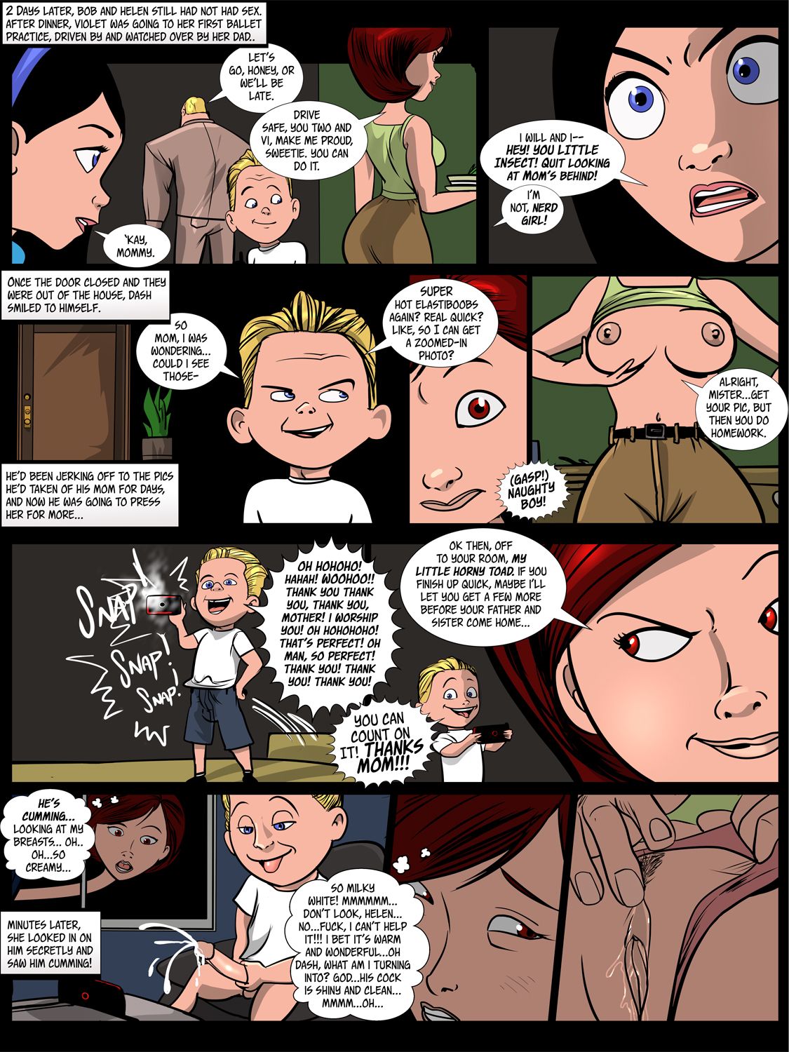 Everfire-Elastigirl Spied On page 9 full