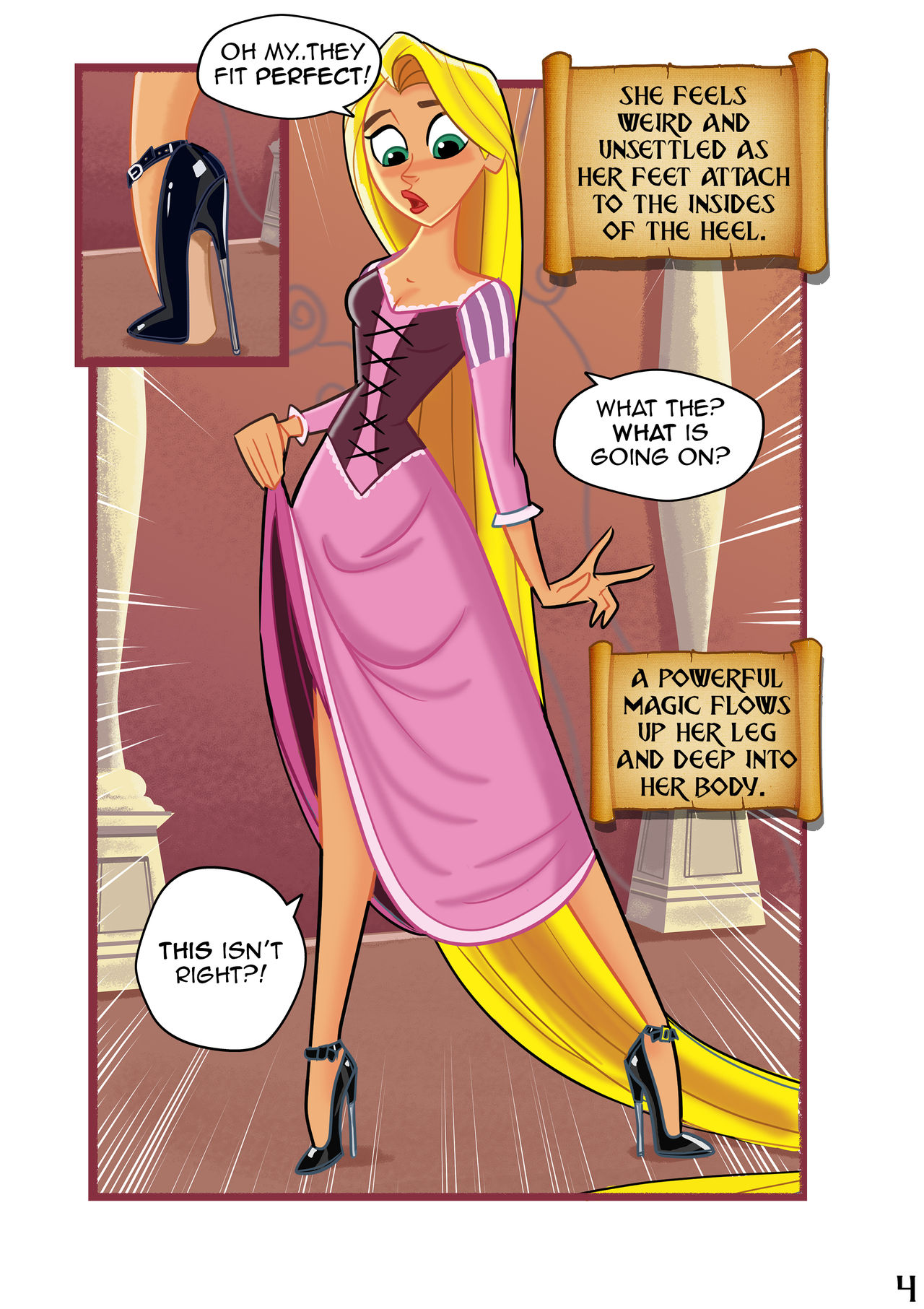 Tangled Comic page 4 full