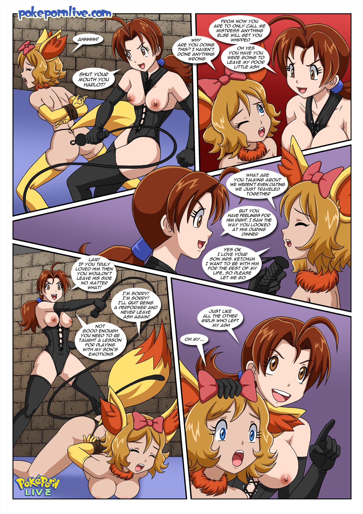 Mistress Ketchum's PokeBitches page 6 full