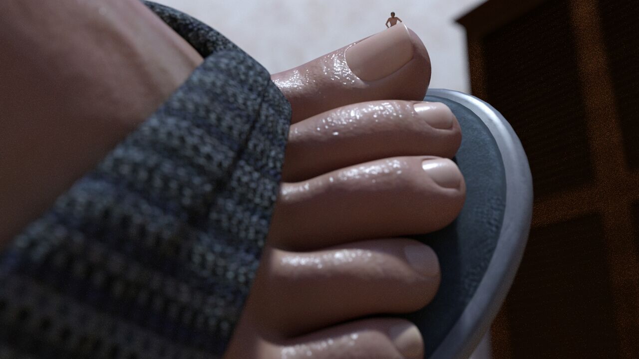 Giantess playing with Tinies page 7 full
