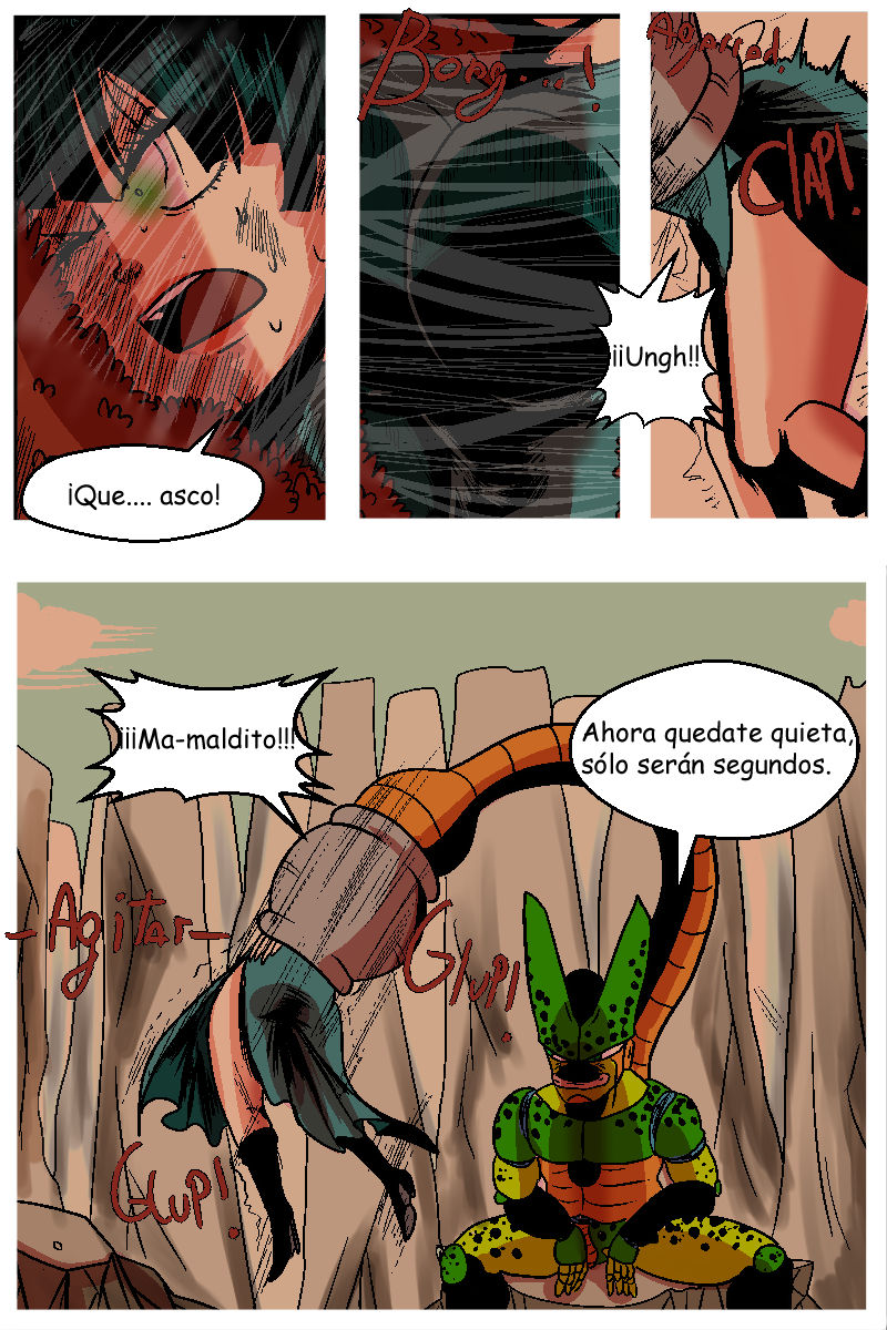 Cell Absorbs Psychic Sisters page 10 full