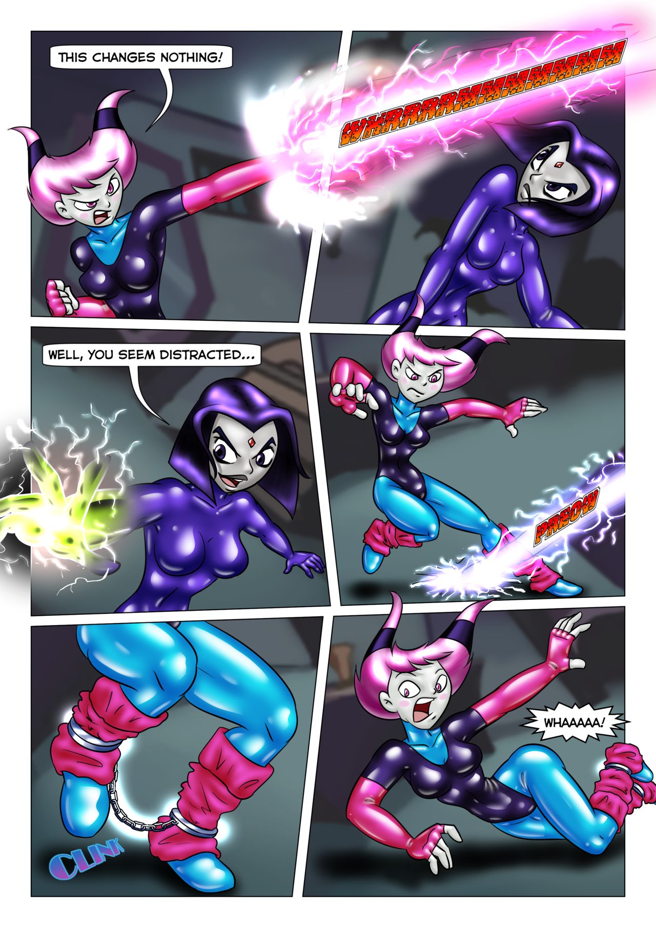 Teen Titans Lover's Quarrel 1 page 8 full