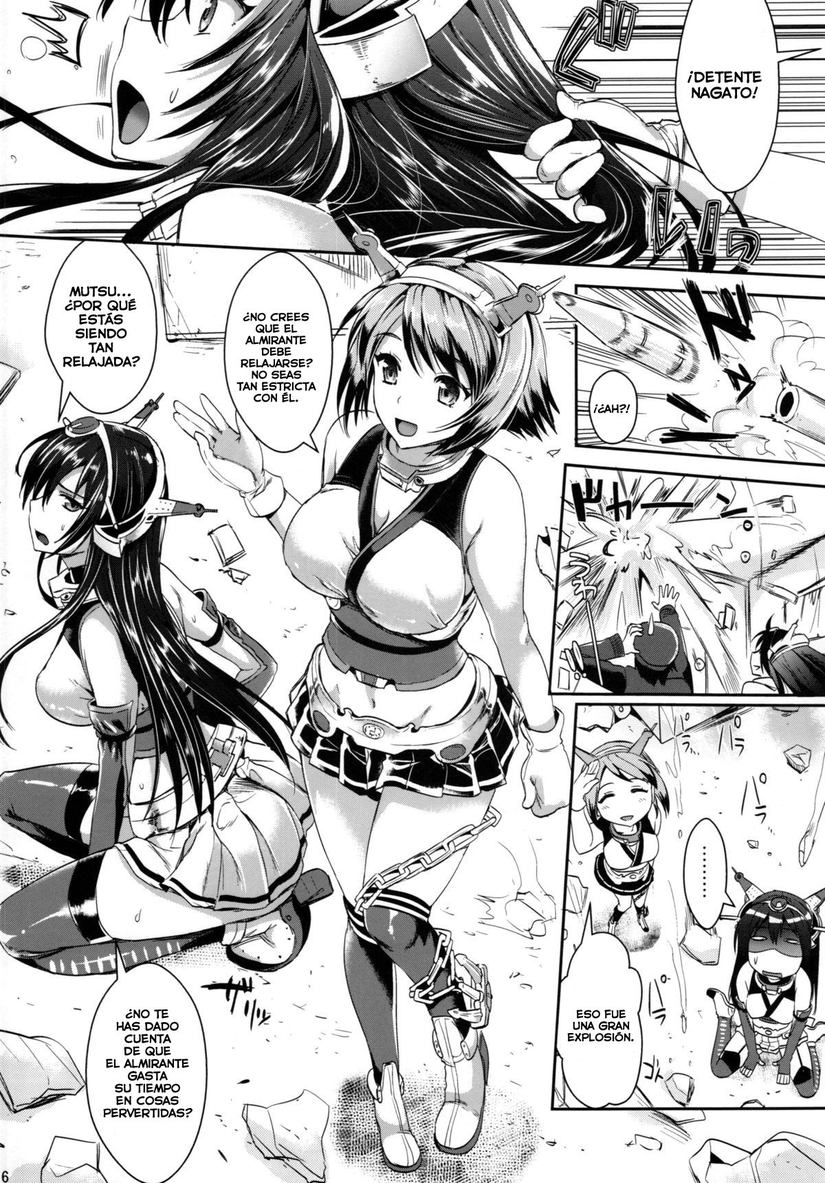 Senkan Nagato to Hentai Teitoku | Battleship Nagato and Perverted Admiral page 6 full