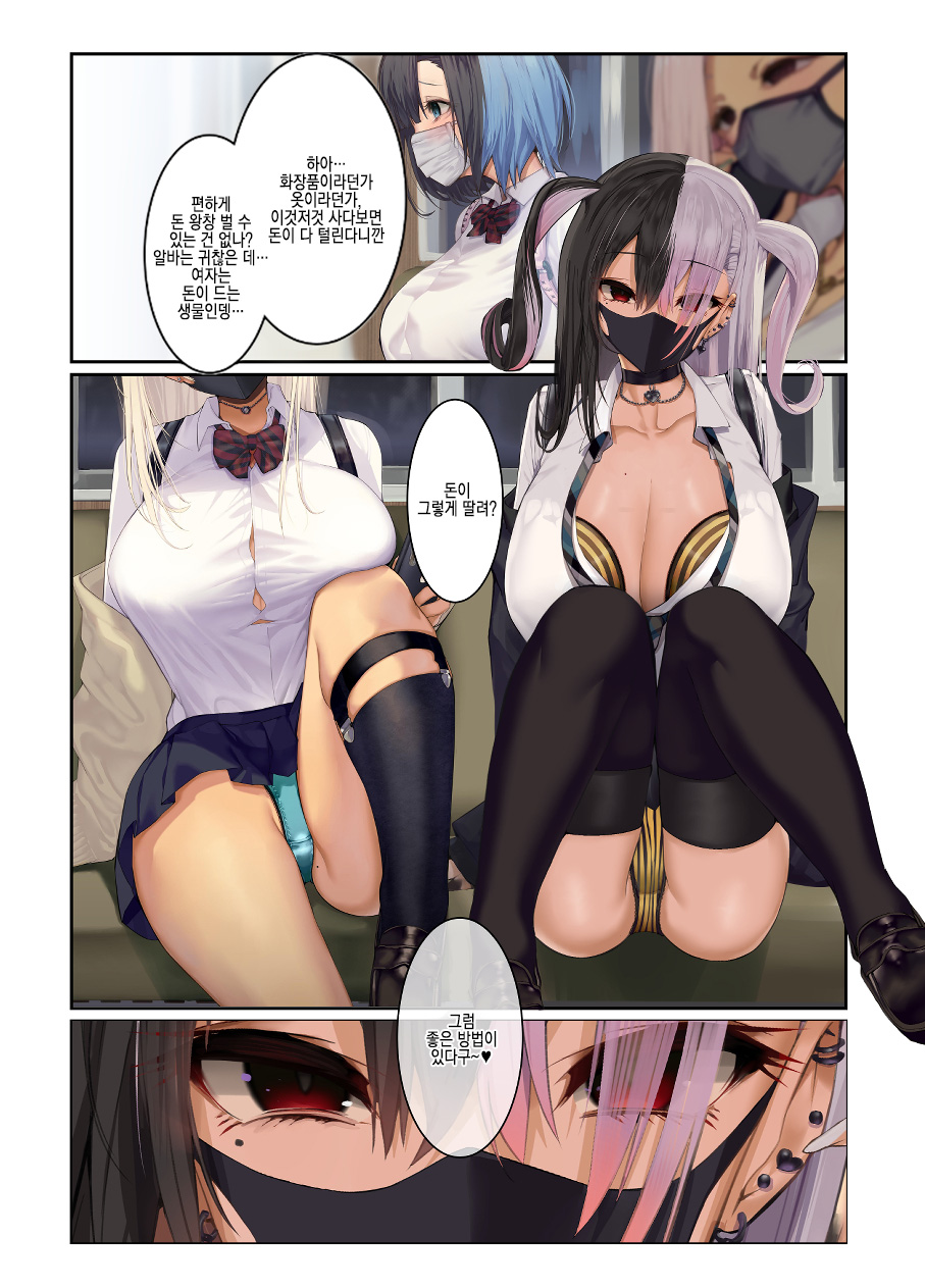 Gyaru Kyonyuu no Mousou | 갸루거유의 망상 page 2 full